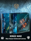KINGS WAR | FullSlip BOX EMBOSSED with UV spot AND LAMINA blue ocean details - 100 Limited and Numbered Copies